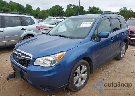 2016 Subaru Forester 2.5I Premium from USA, damaged, VIN JF2SJADC4GH460758
